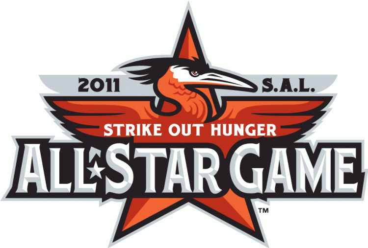 South Atlantic League All-Star Game 2011 Primary Logo iron on heat transfer
